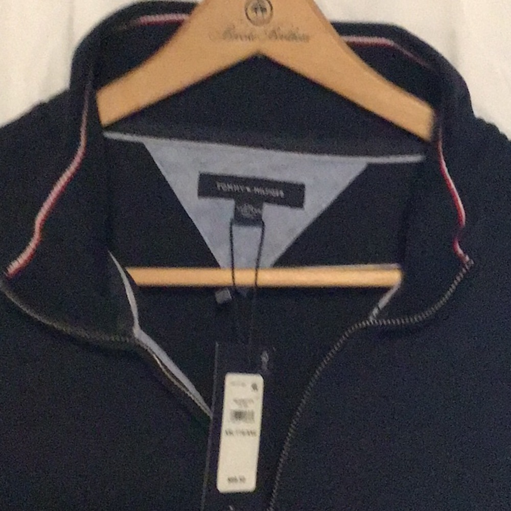 Tommy Hilfilger collared sweatshirt !cotton/polyester material